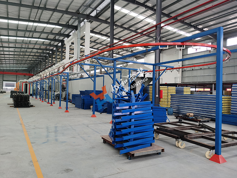 （广东致和）活动房骨架喷涂流水线